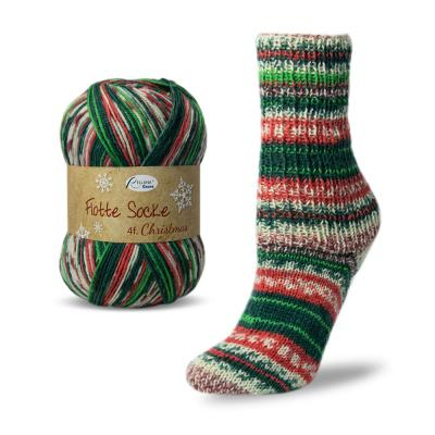 Flotte Sock Noël 4 plis