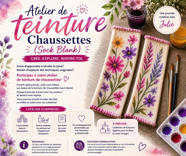 Atelier de teinture