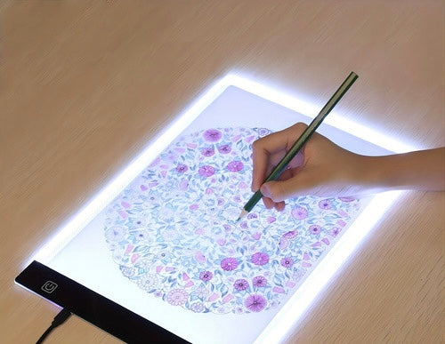 Tableau lumineux au led pour peinture à Diamand
