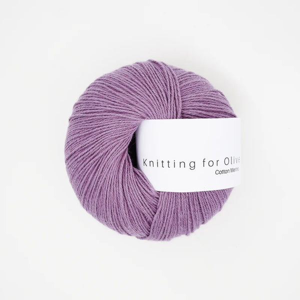 Cotton Merino Kintting For Olive