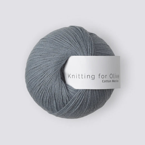Cotton Merino Kintting For Olive