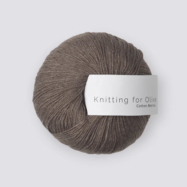Cotton Merino Kintting For Olive