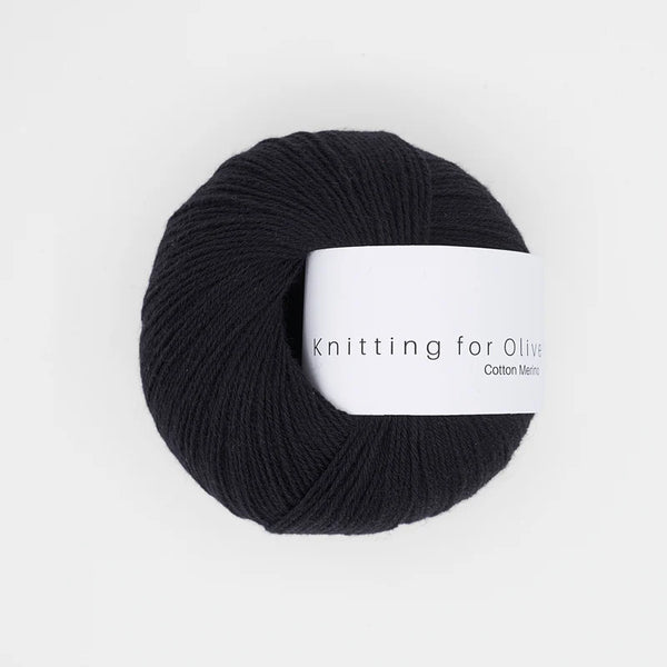 Cotton Merino Kintting For Olive