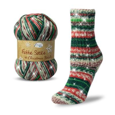 Flotte Sock Noël 4 plis