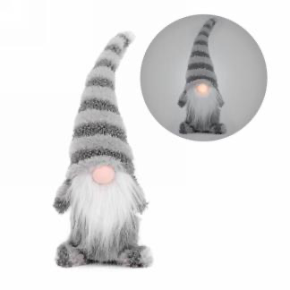 Petit gnome illuminé rayé