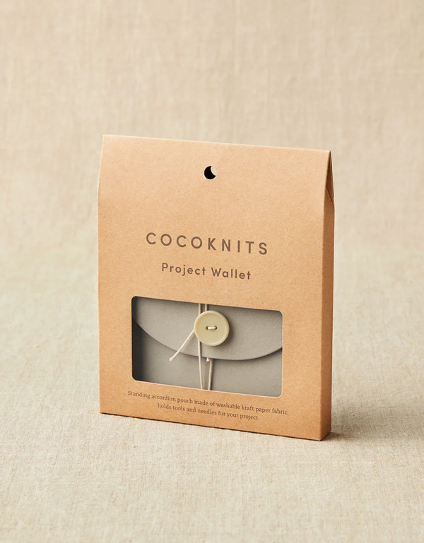 Portefeuille de projet de Cocoknits (Project Wallet)- Couleur papiers Kraft