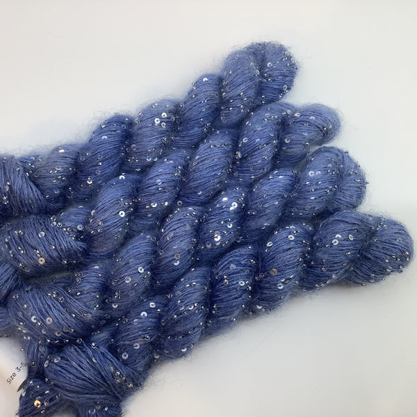 Beaded Mohair Sequins