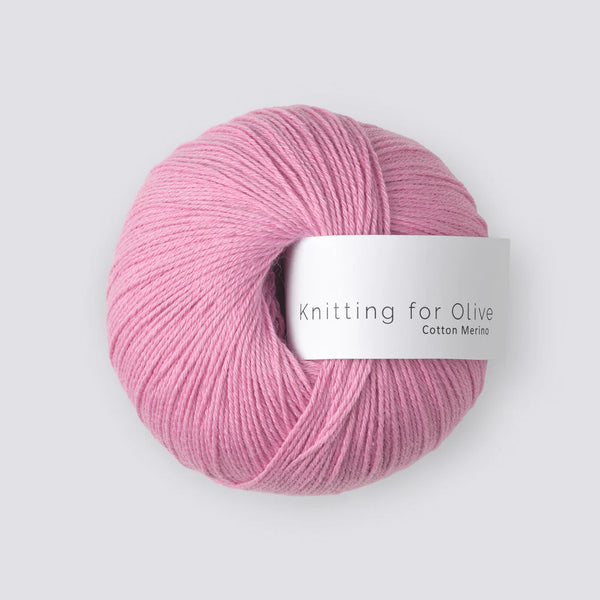 Cotton Merino Kintting For Olive