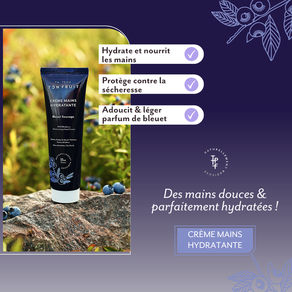 Crème à main Bleuets sauvages