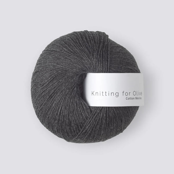 Cotton Merino Kintting For Olive