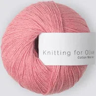 Cotton Merino Kintting For Olive