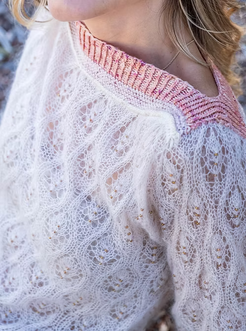 Livre de patron de tricot  Shine! Knitting with Beads by Pope Vergara