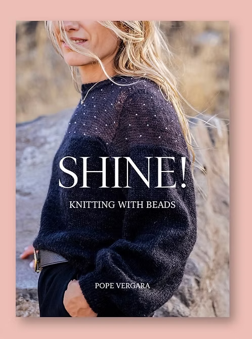 Livre de patron de tricot  Shine! Knitting with Beads by Pope Vergara