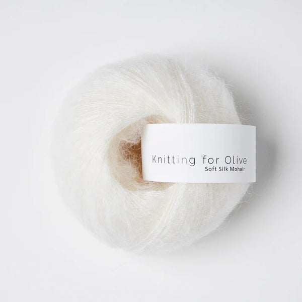 SOFT SILK MOHAIR DE KNITTING FOR OLIVE