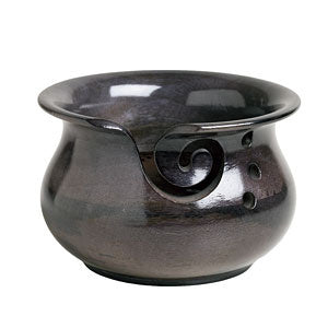 Bol laine bois courbe noir ou brun