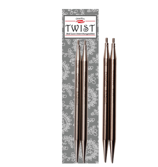 Aiguilles interchangeable twist Chiaogoo acier inox 5" 7505-75054