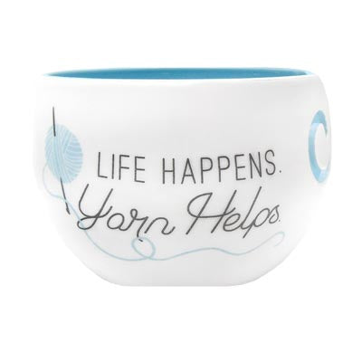 Life Happens Metal Bowl 01100