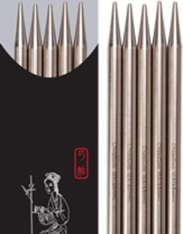 Aiguilles double pointe 6" chiagoo stainless