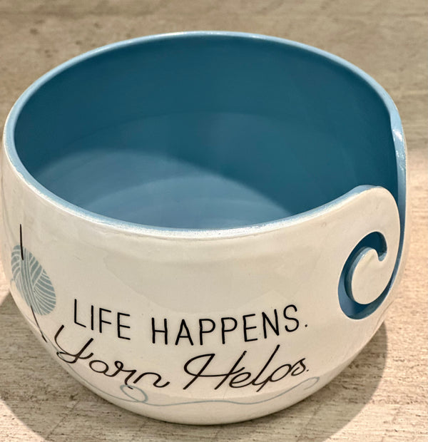 Life Happens Metal Bowl 01100